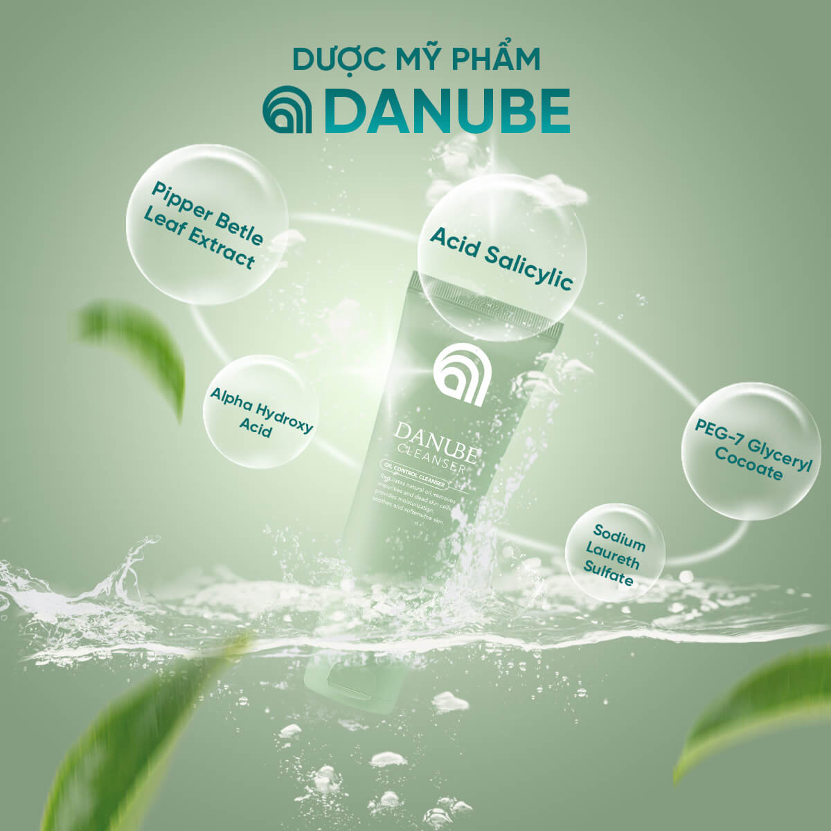 công dụng sữa rửa mặt danube